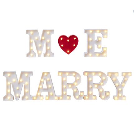 Alphabet Letter LED Lights Marquee Sign Number Lamp Decoration Night Light For Party Bedroom Wedding Birthday Christmas Decor