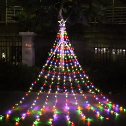 Star Hanging Twinkle Fairy String Lights for Party Wedding Patio Indoor Outdoor Decorative Lights