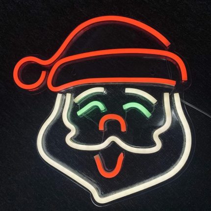 Santa claus neon signs christmas gifts LED neon lights decor for party room decoration