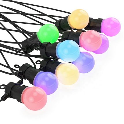 Decorative lights DC12V 5m 10leds 10m 20leds waterproof  addressable bulb ip65 outdoor led string light kits for party