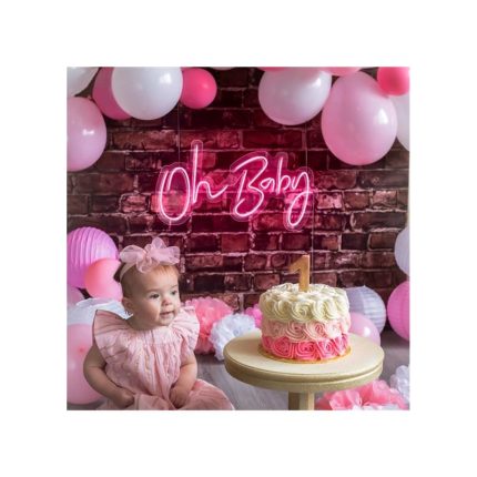 wholesale Led Oh Baby Neon Sign Custom Diy Neon Light Signs Custom Neon Sign For party decor kid room