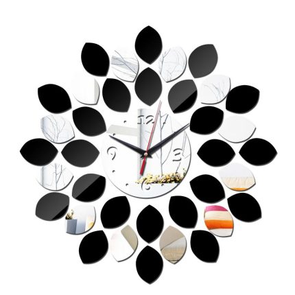 new arrival diy wall clocks sticker home decor acrylic mirror surface modern furniture stickers art
